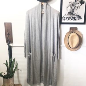 Wilfred Long Gray Cardigan